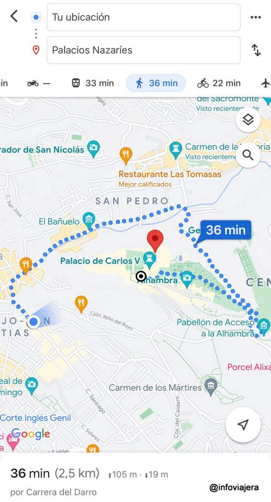 como llegar google maps