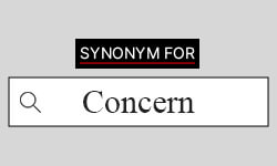 concern synonyms