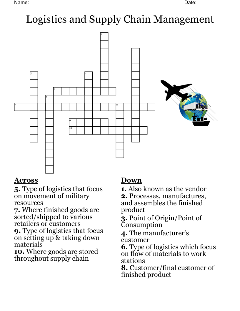 consignment of goods by sea crossword clue