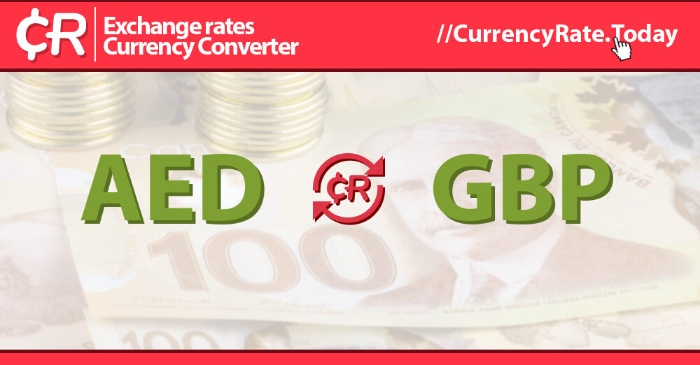 convert aed into gbp