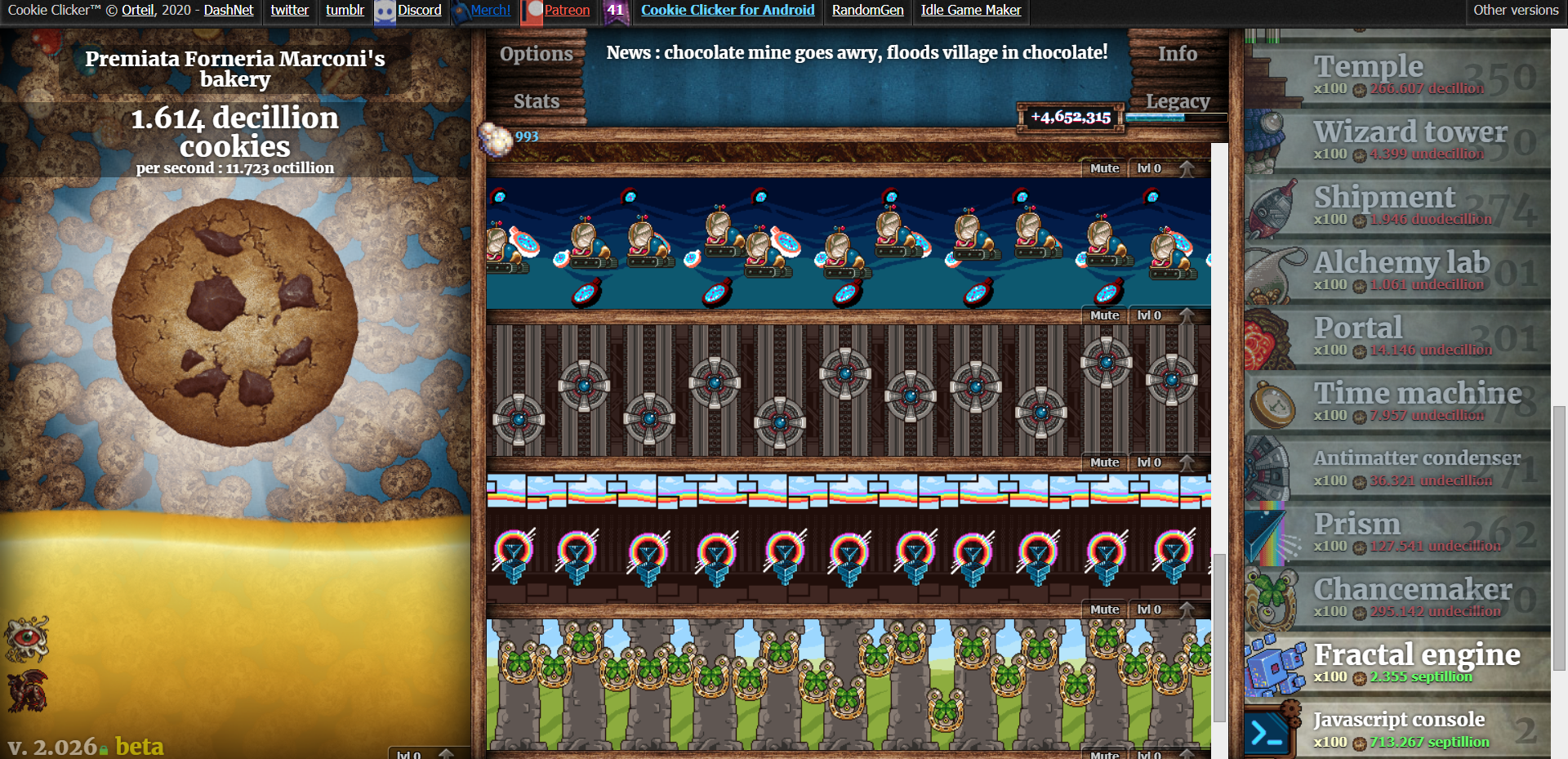 cookie clicker github