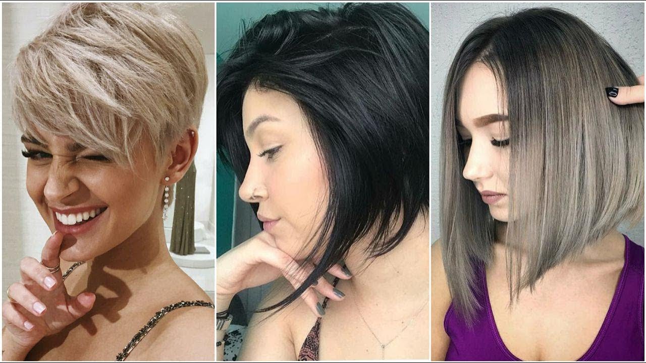 cortes de pelo corto para mujer de cara redonda