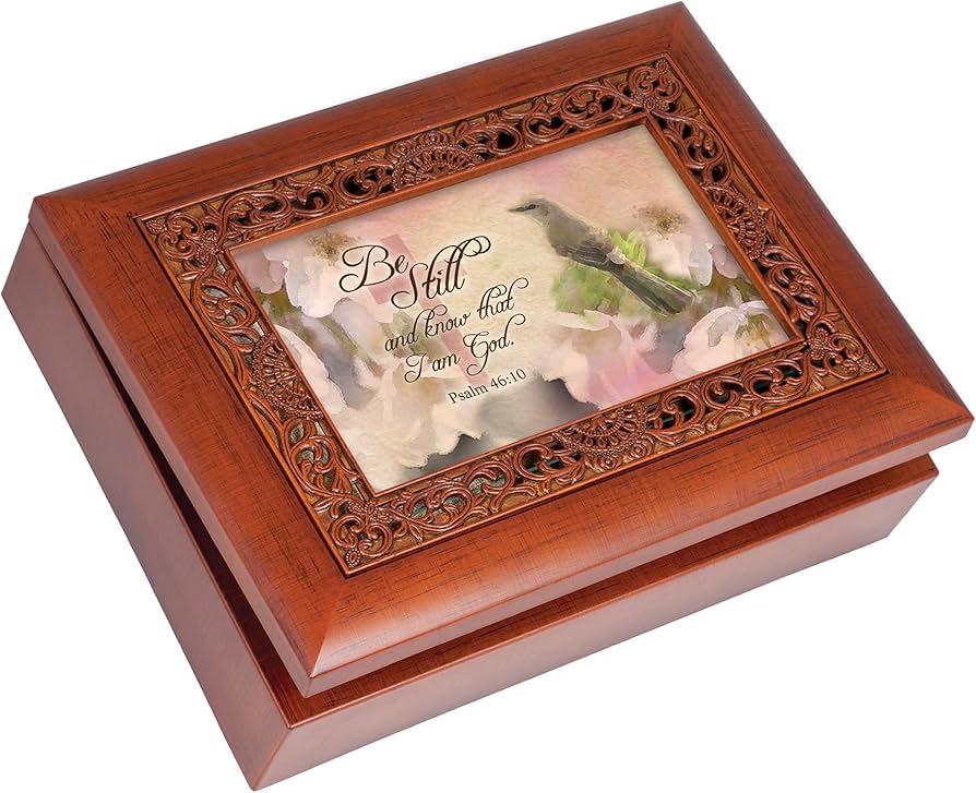 cottage garden music box