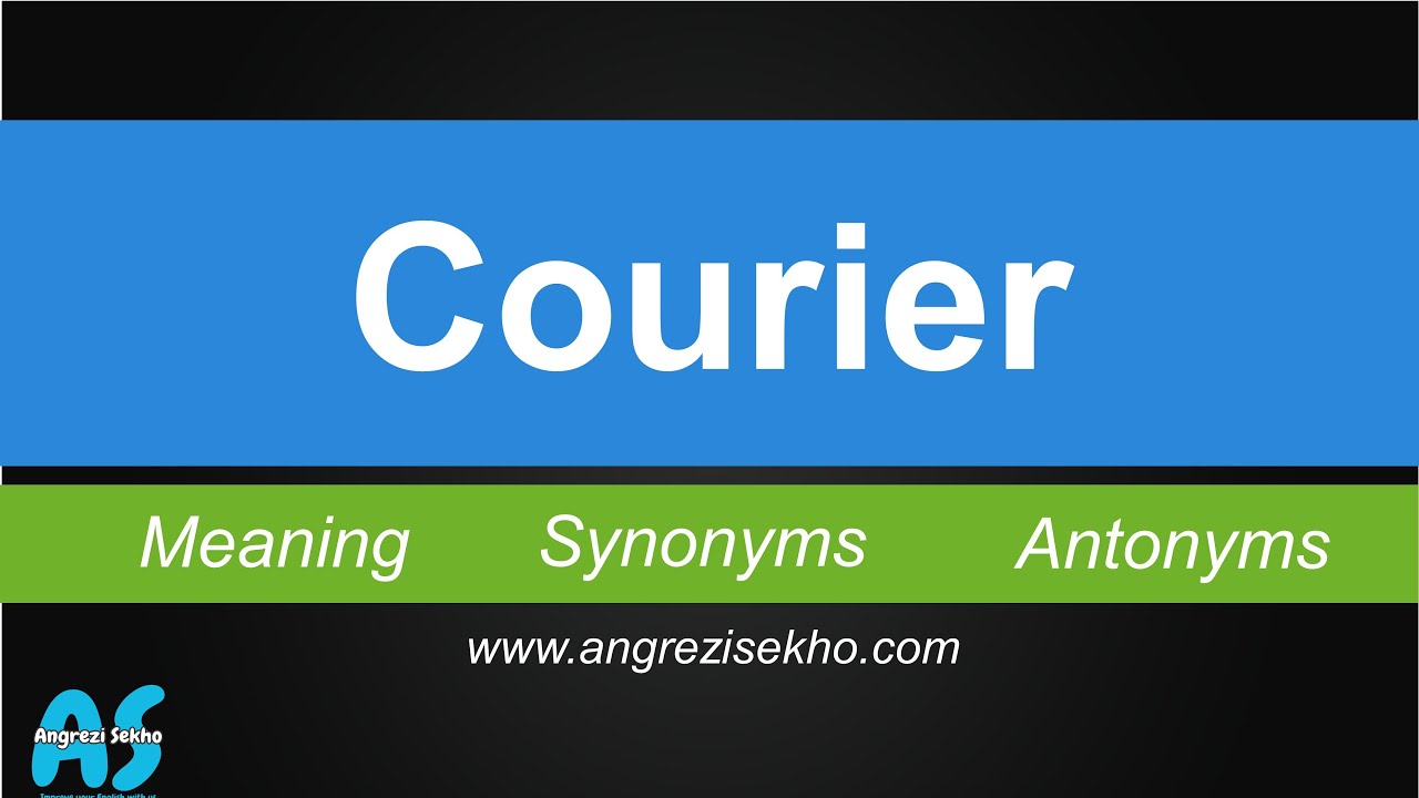 courier synonym