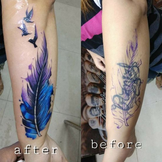 cover up tattoo designs for girls