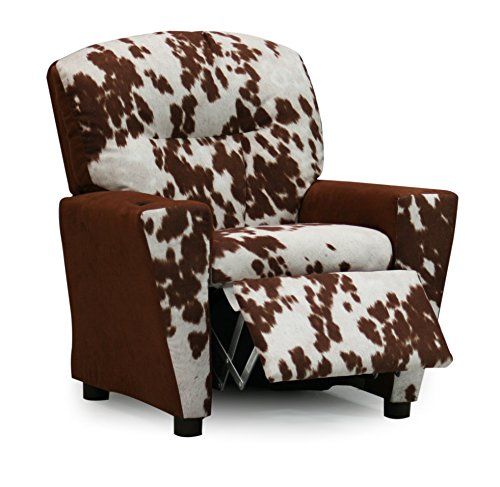 cow print recliner