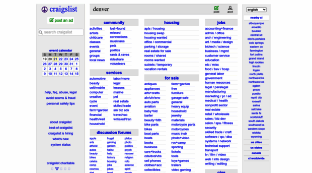 craigslist denver