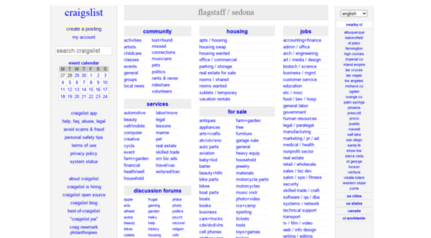 craigslist flagstaff