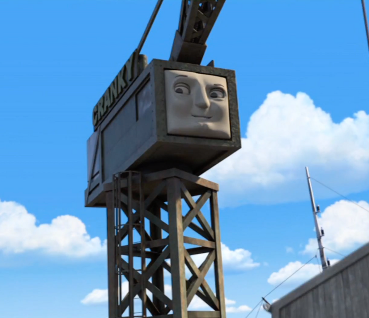 cranky the crane