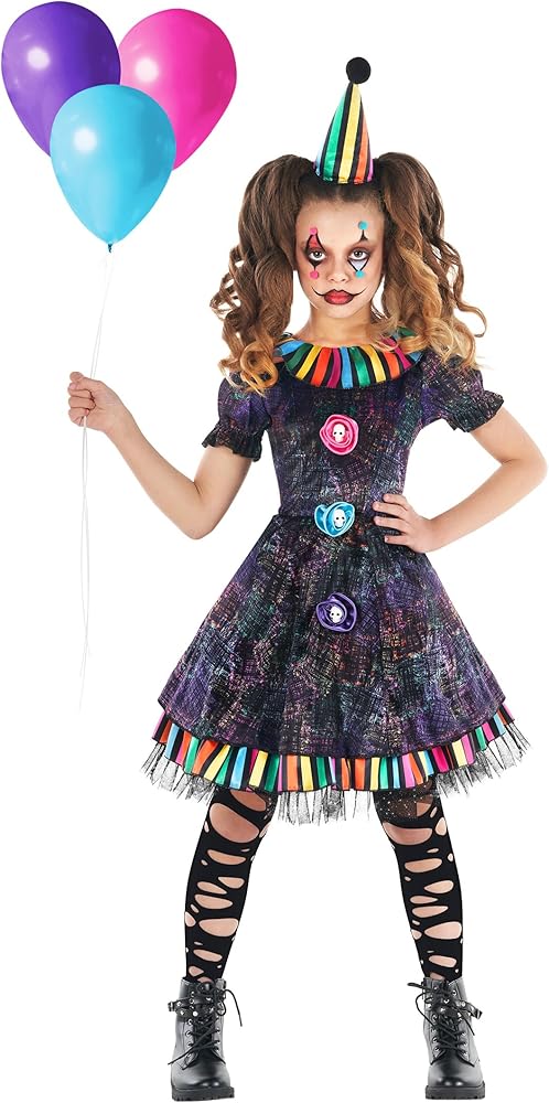 creepiest clown costume