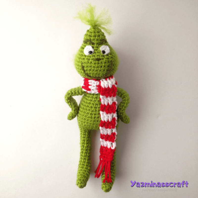 crochet grinch