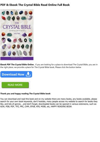 crystal bible pdf download