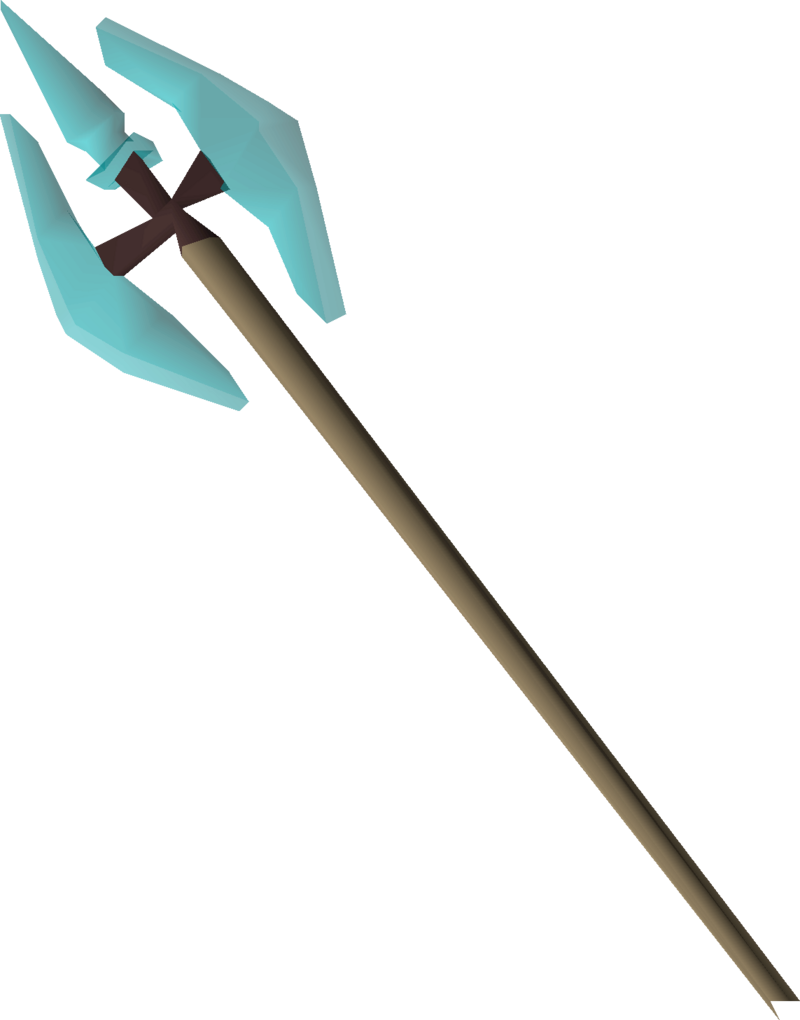 crystal halberd