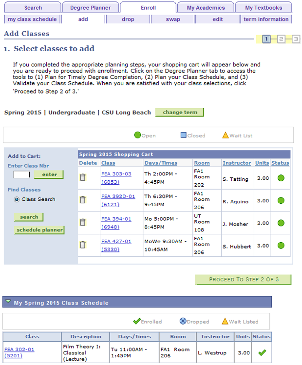 csulb schedule of classes