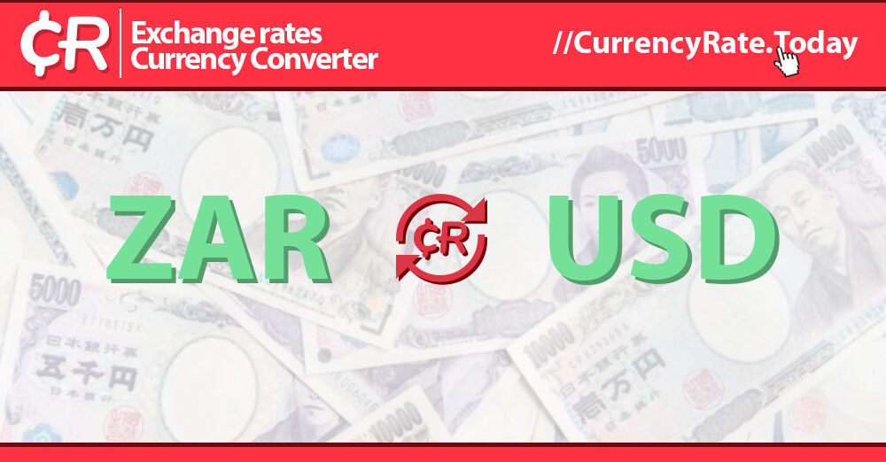 currency converter zar to usd