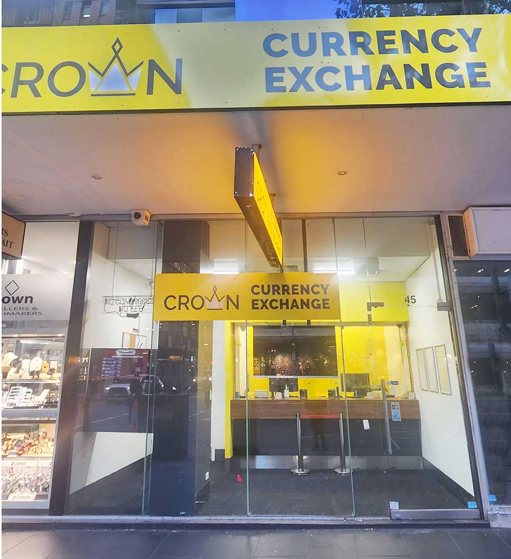 currency exchange in melbourne cbd