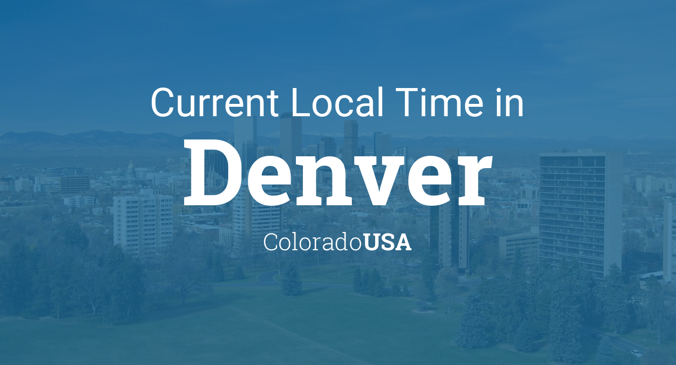 current time in colorado