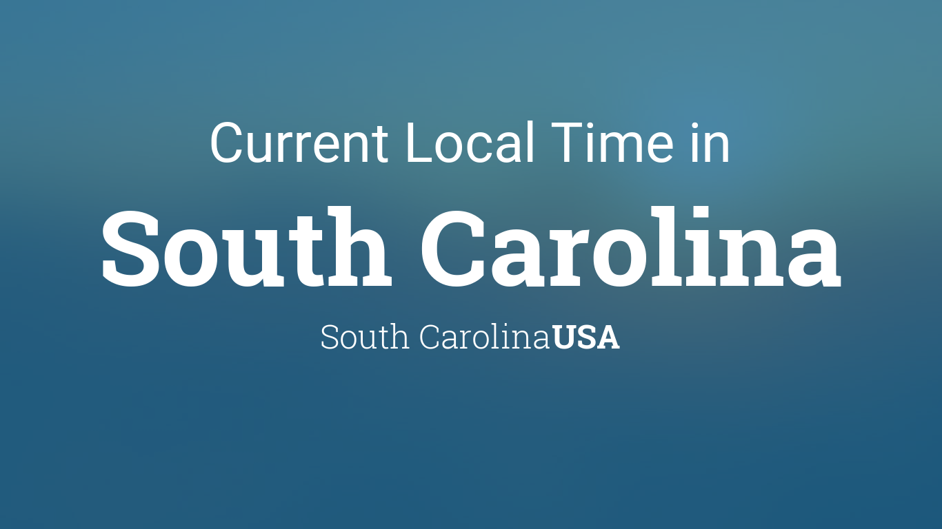 current time sc usa