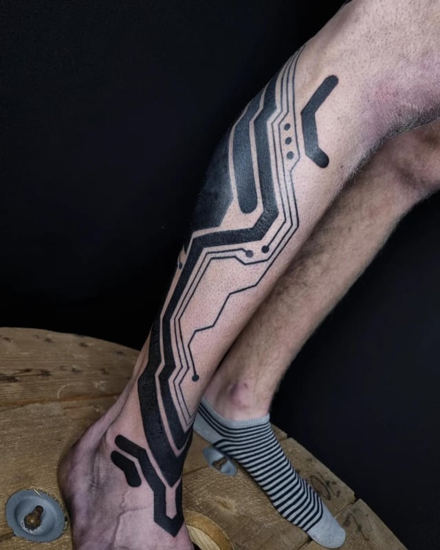 cyberpunk tattoo