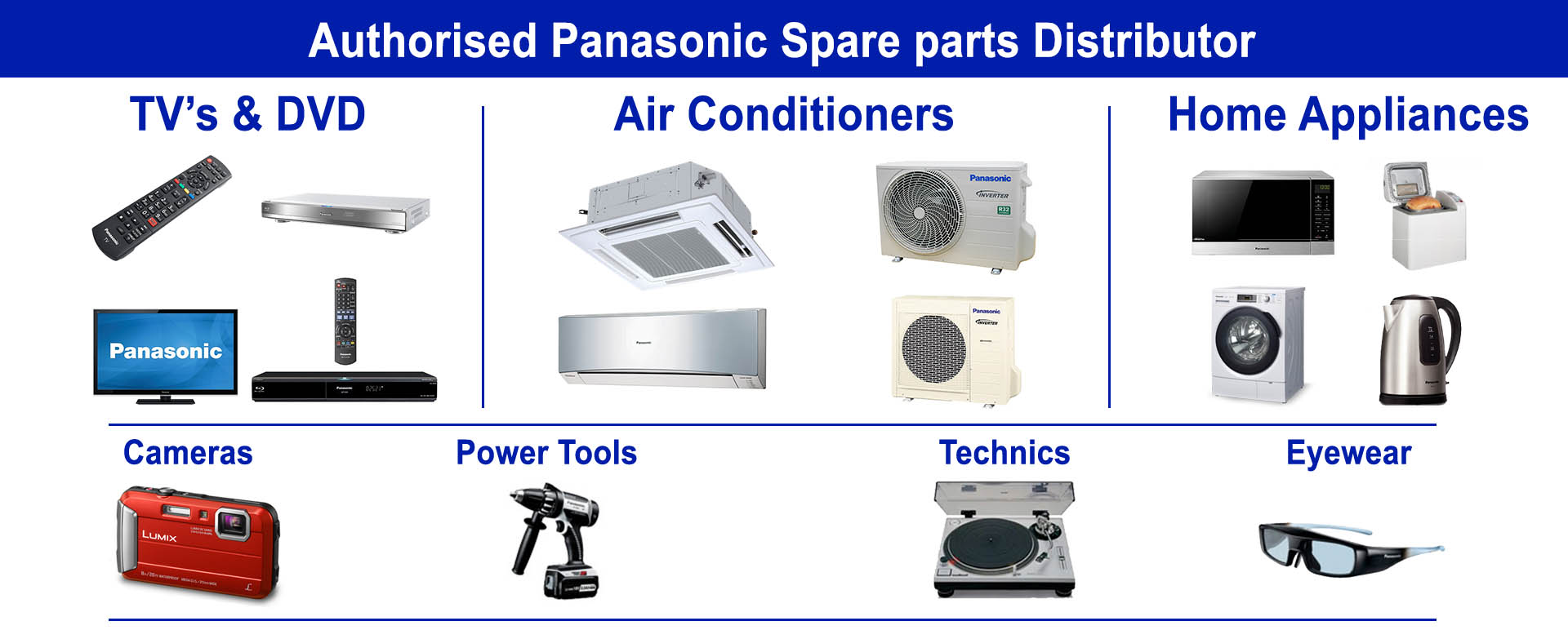 panasonic spare parts australia