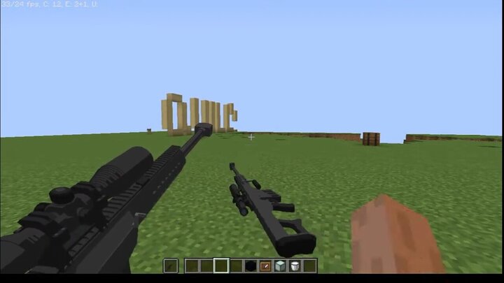 minecraft crossbow gun texture pack