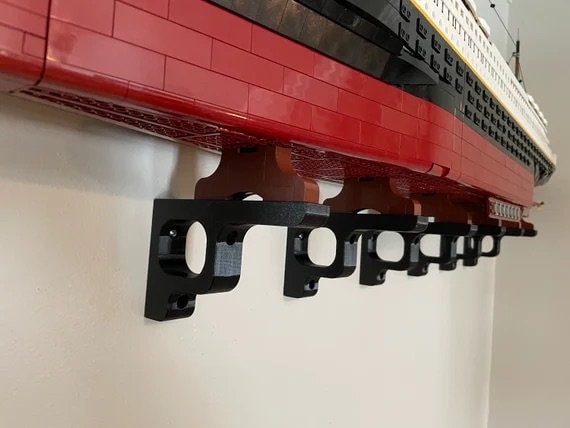 lego titanic wall mount