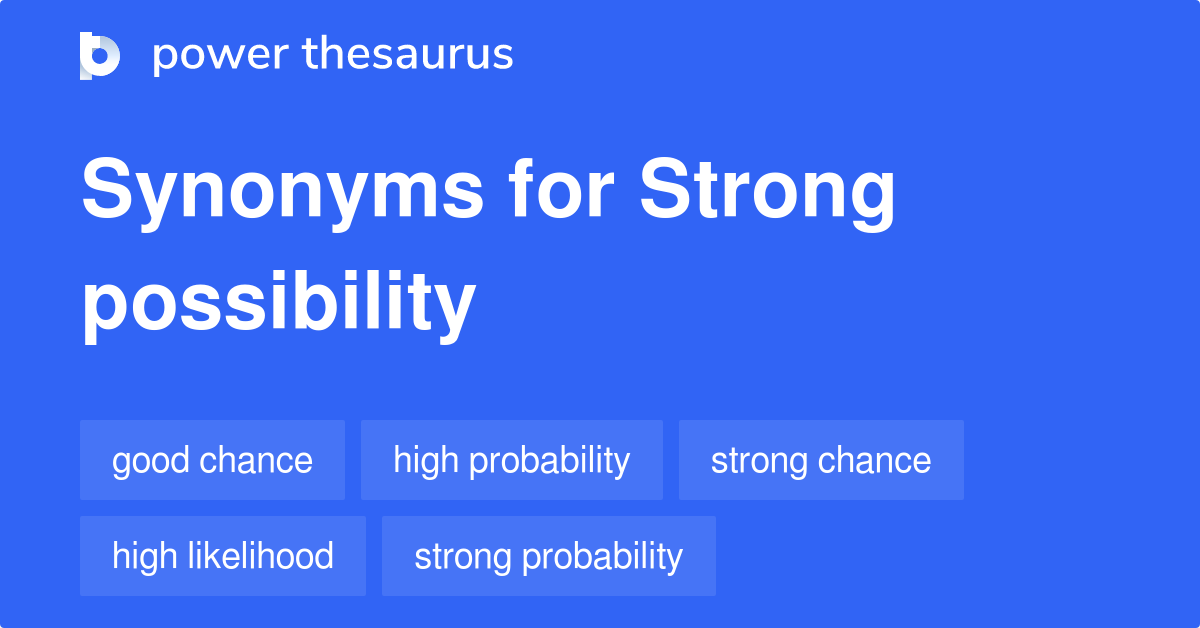synonyms for chances