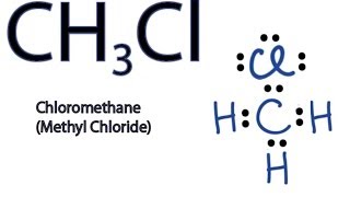 electron dot structure of ch3cl