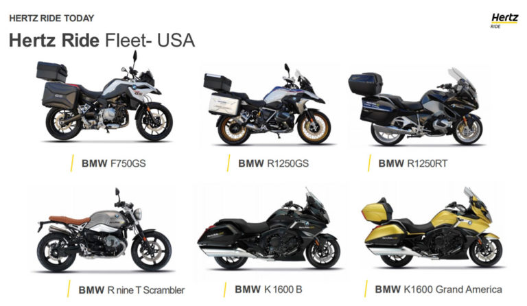 rent bmw motorcycle usa