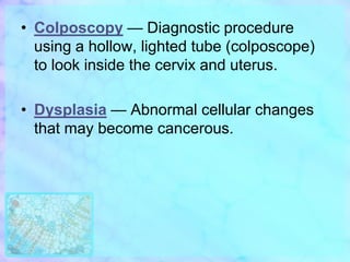 ca cervix ppt