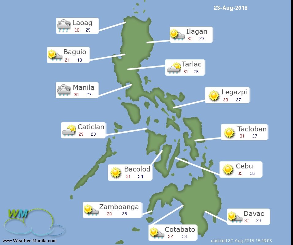 weather map philippines