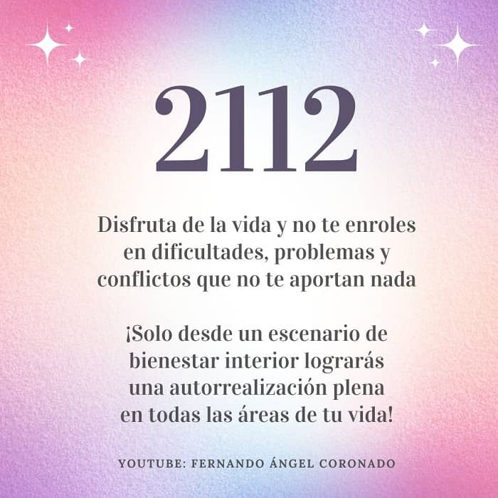 significado de 2112 en el amor