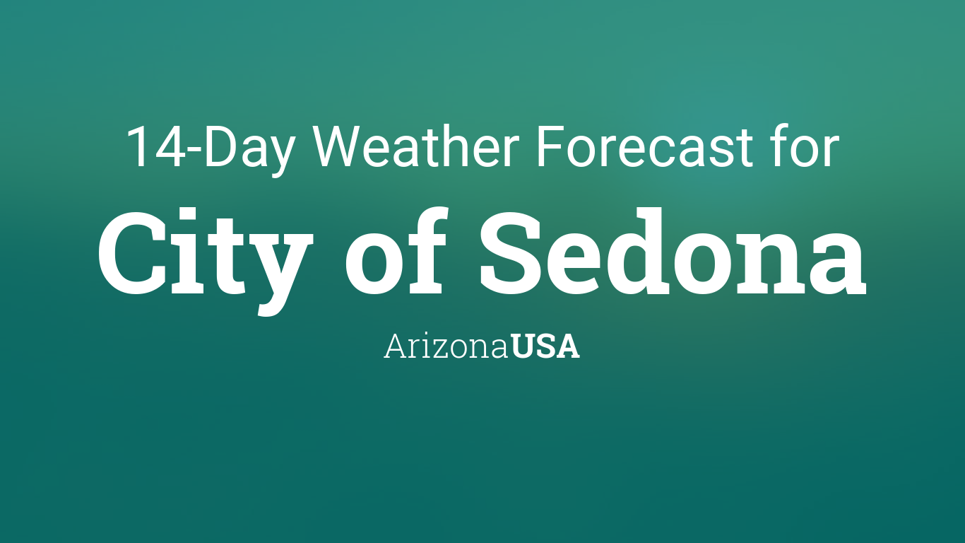 sedona forecast 7 day