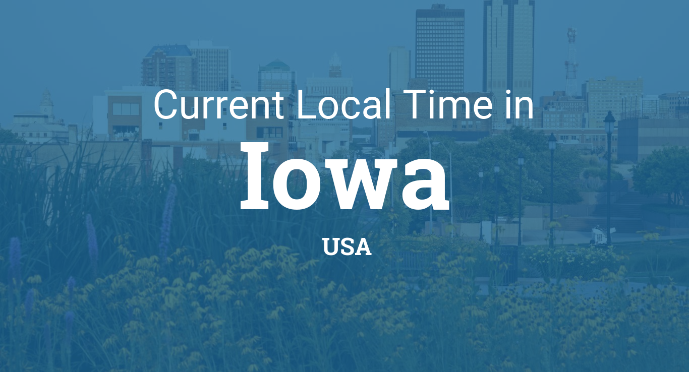 current time iowa usa