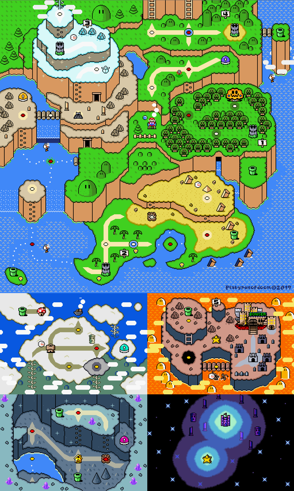 smw custom overworld