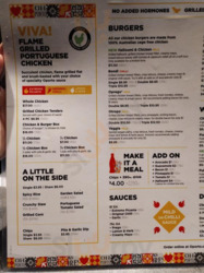 oporto menu