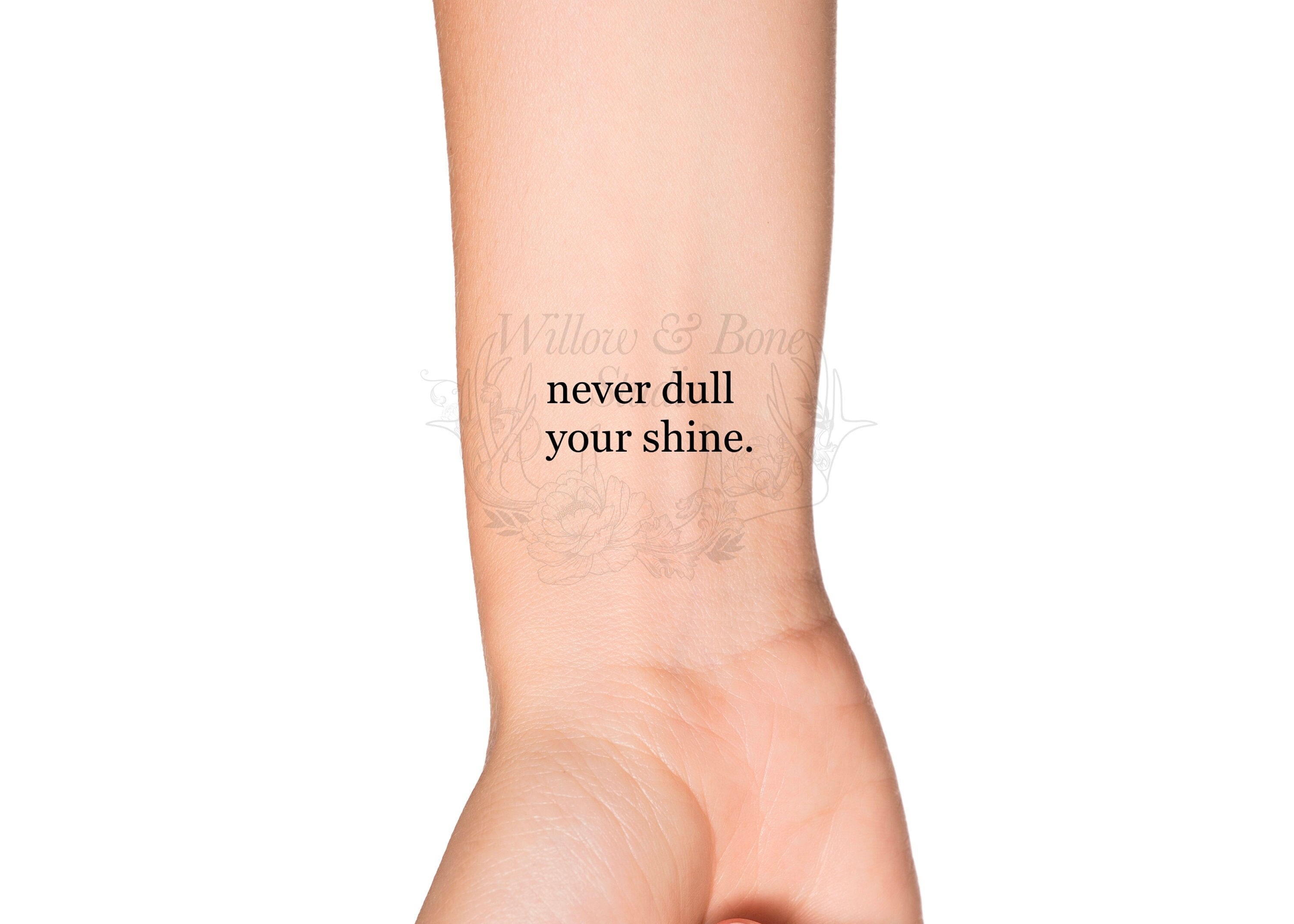 small quote tattoos