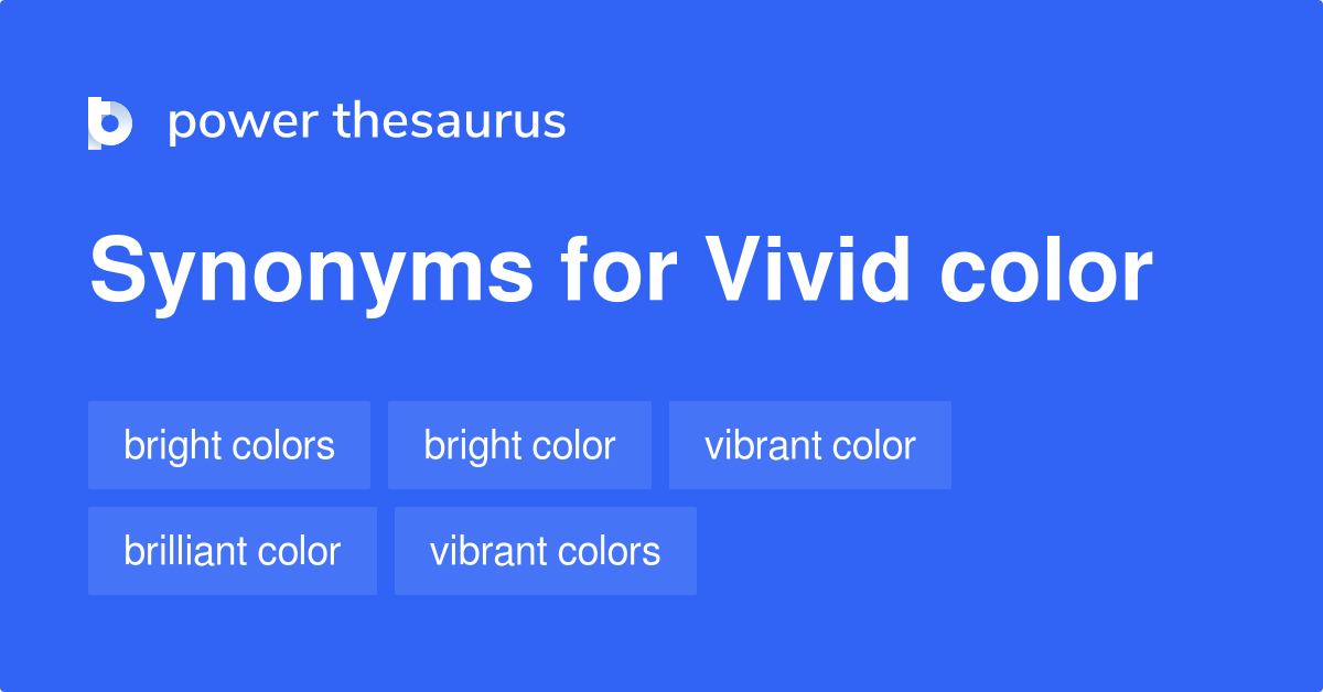 vivid synonym