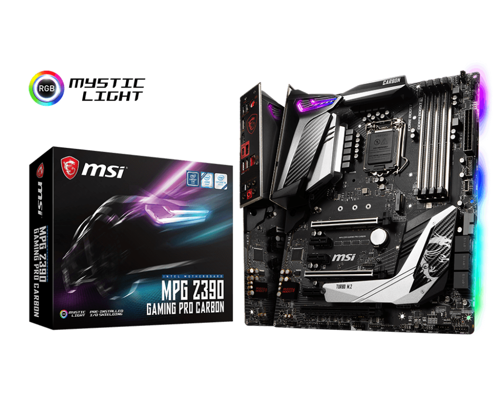 msi mpg z390 gaming pro carbon atx lga1151