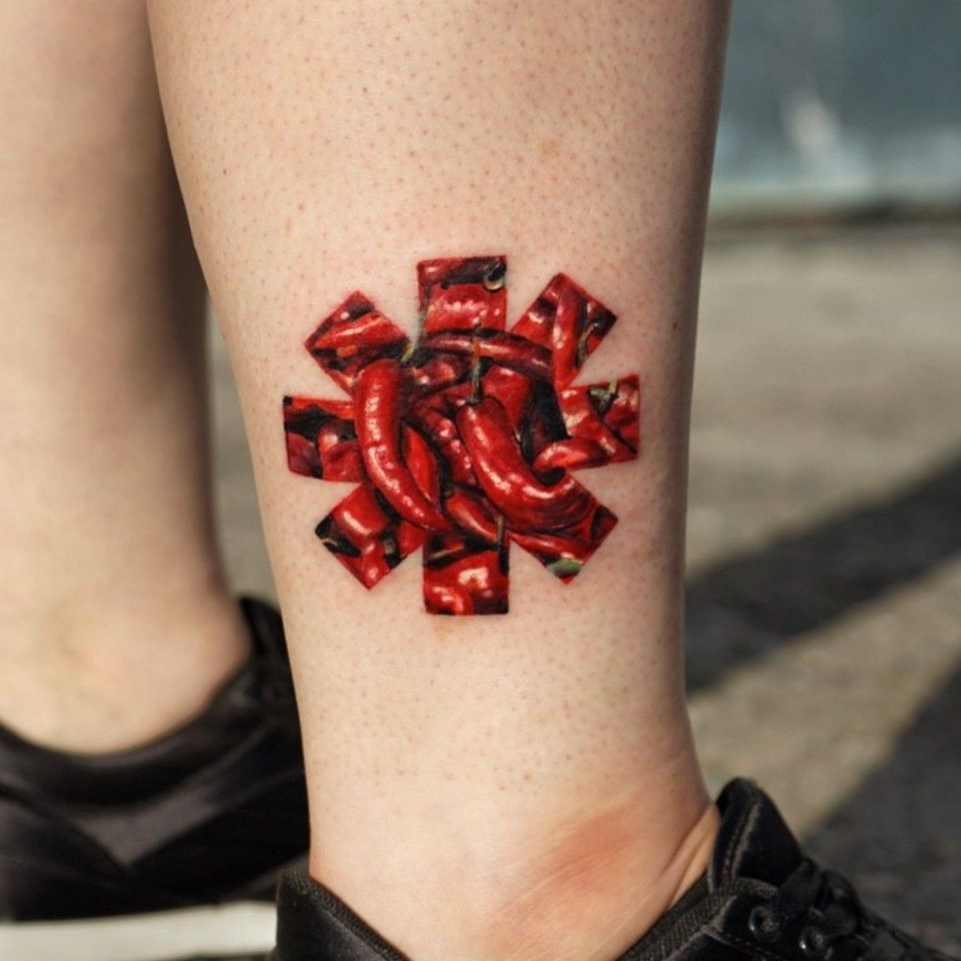 red hot chilli peppers tattoo