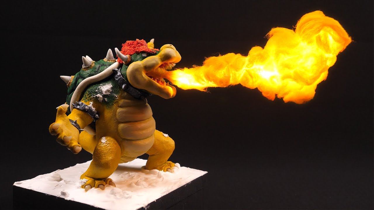 bowser fire breathing