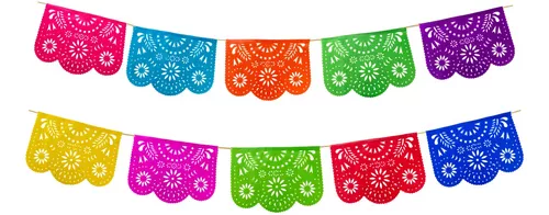 tiras de papel picado