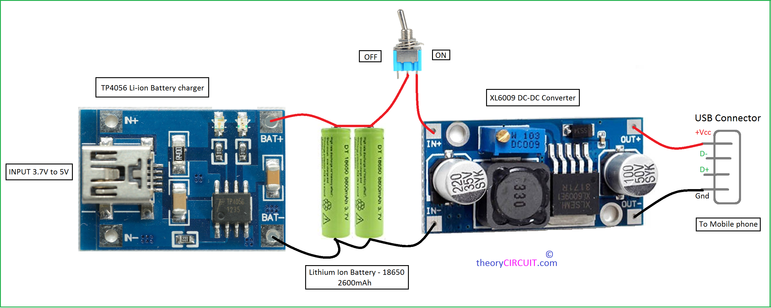 power bank schematic circuit diagram