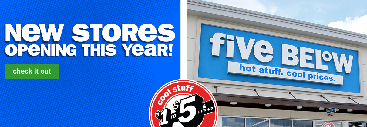 five below locations