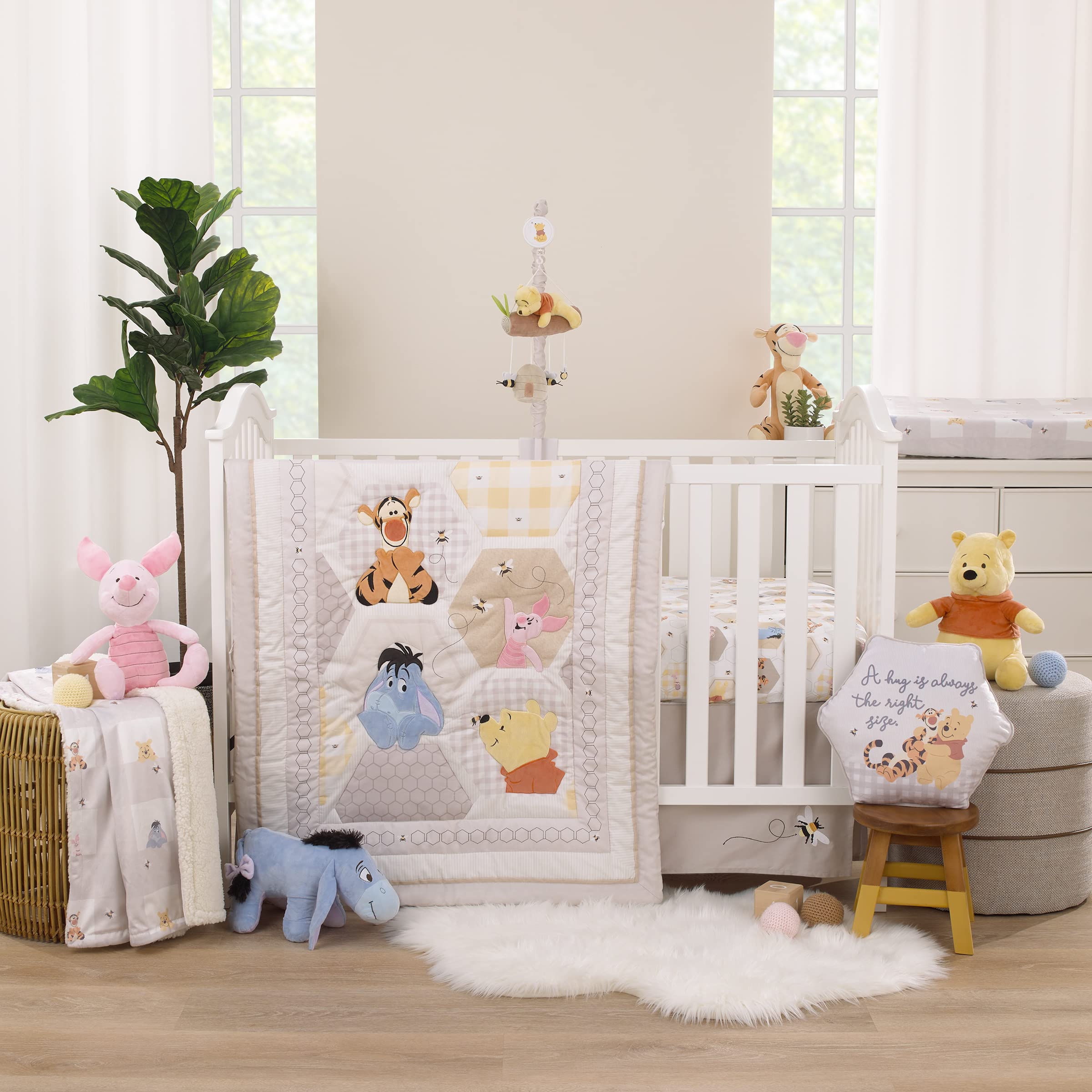 winnie the pooh crib bedding set