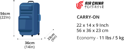 air china baggage