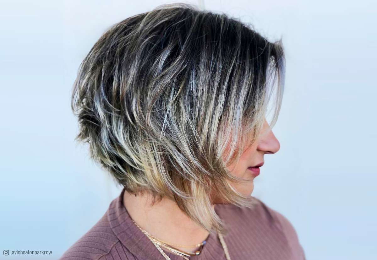 layered bob cuts for thin hair