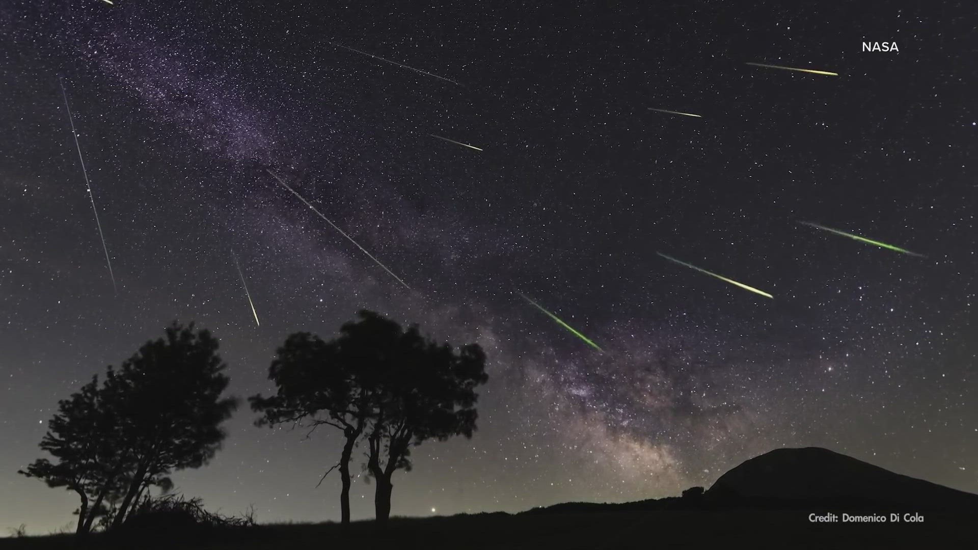 live meteor shower right now 2023