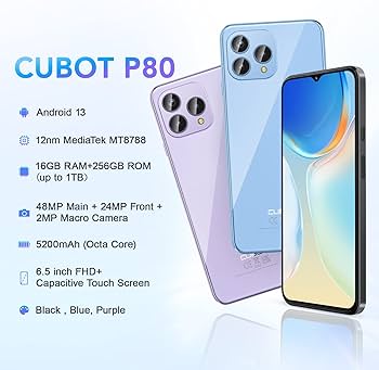 celular cubot p80