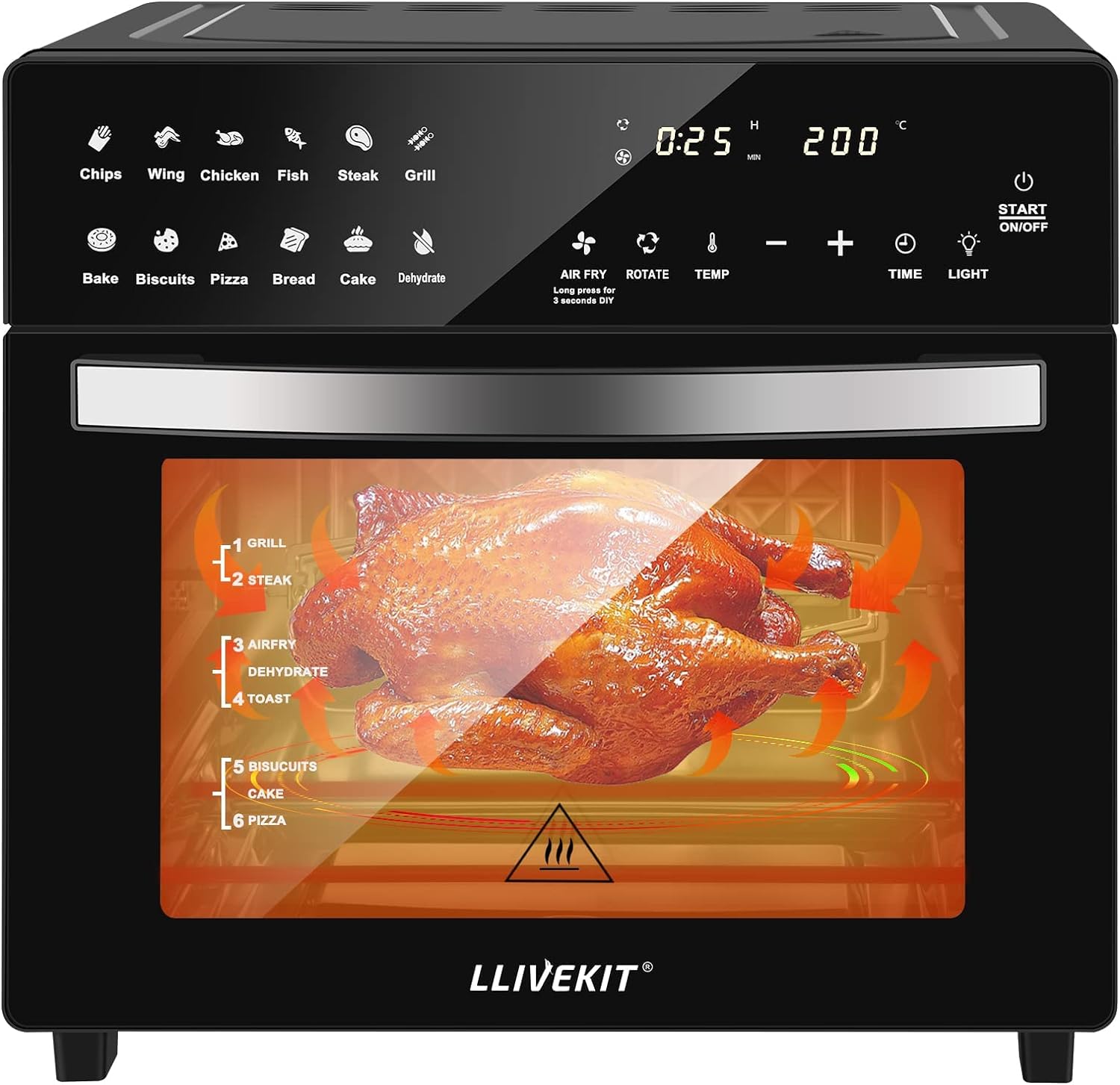 llivekit air fryer